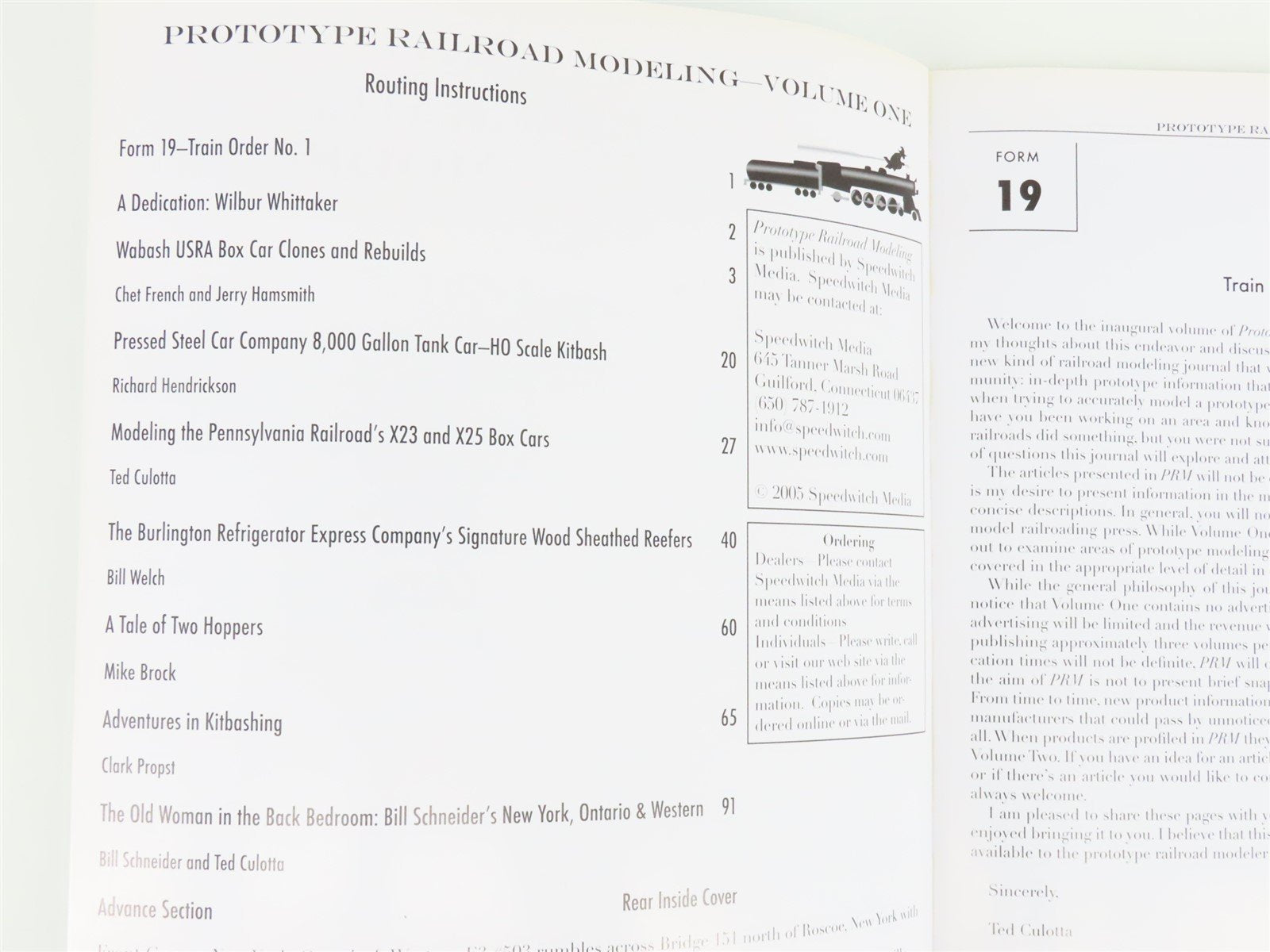 Prototype Railroad Modeling ©2005