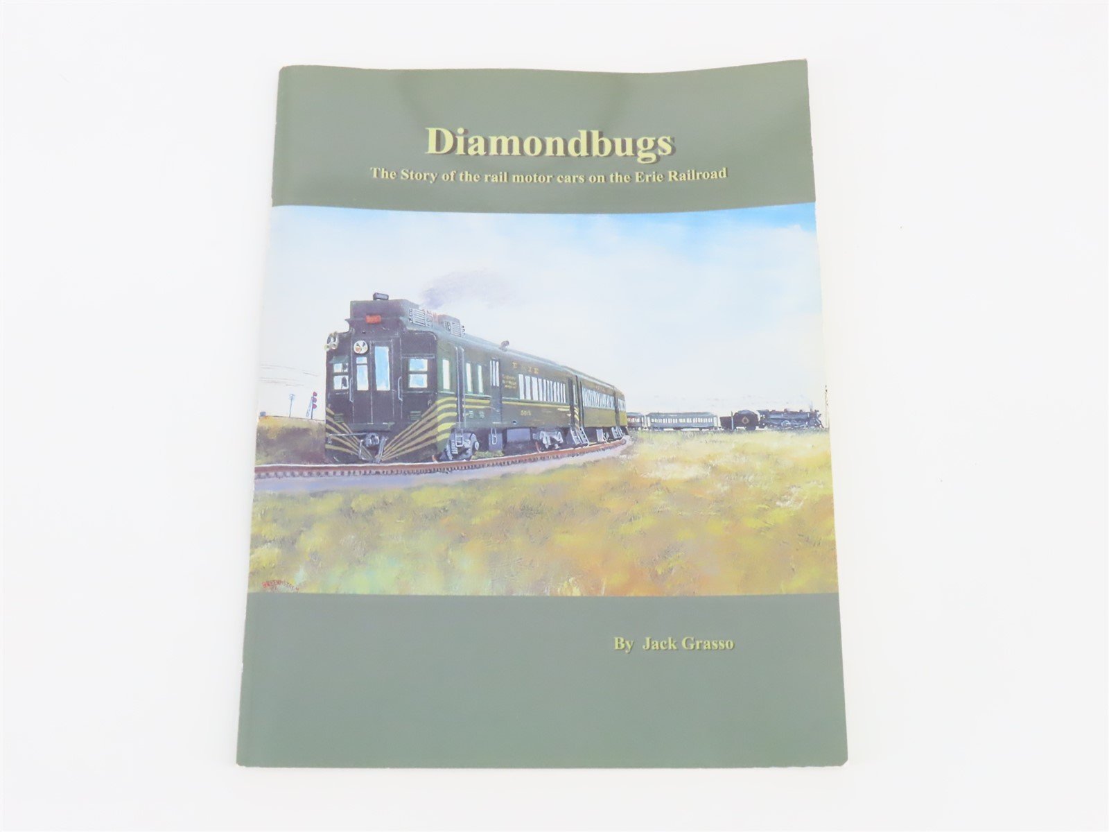 Diamondbugs Motor Cars on the Erie Railroad by Jack Grasso ©1999