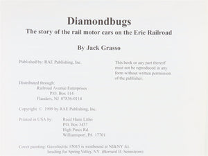 Diamondbugs Motor Cars on the Erie Railroad by Jack Grasso ©1999