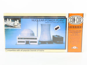 N Scale Con-Cor 680 Nuclear Power Plant Building Kit SEALED