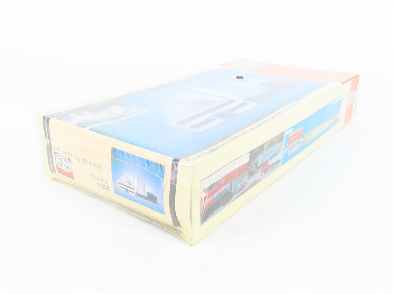 N Scale Con-Cor 680 Nuclear Power Plant Building Kit SEALED