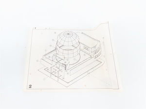 N Scale Con-Cor 680 Nuclear Power Plant Building Kit