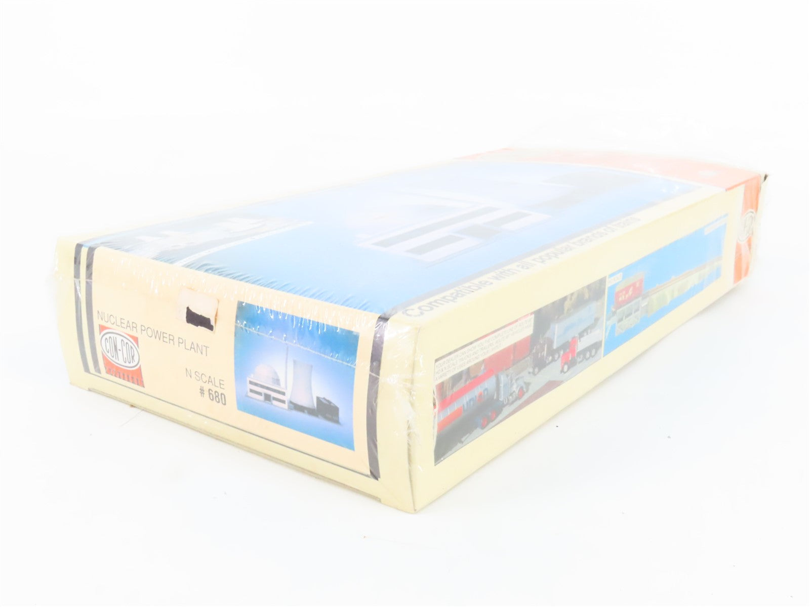 N Scale Con-Cor 680 Nuclear Power Plant Building Kit