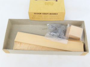 HO Scale Gloor Craft Models 2 in 1 Kit 358 Unpainted 45' Box Van Trailer