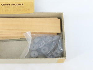 HO Scale Gloor Craft Models 2 in 1 Kit 358 Unpainted 45' Box Van Trailer