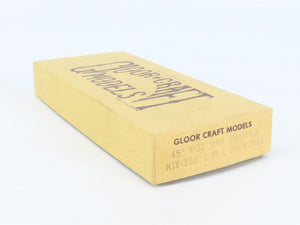 HO Scale Gloor Craft Models 2 in 1 Kit 358 Unpainted 45' Box Van Trailer
