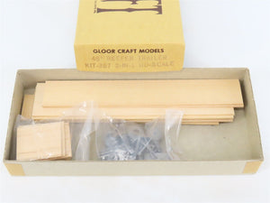HO Scale Gloor Craft Models 2 in 1 Kit 357 Unpainted 45' Reefer Trailer