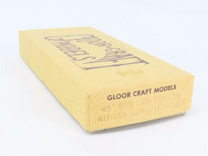 HO Scale Gloor Craft Models 2 in 1 Kit 358 Unpainted 45' Box Van Trailer