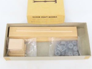 HO Scale Gloor Craft Models 2 in 1 Kit 358 Unpainted 45' Box Van Trailer