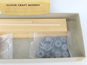 HO Scale Gloor Craft Models 2 in 1 Kit 358 Unpainted 45' Box Van Trailer