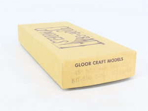 HO Scale Gloor Craft Models 2 in 1 Kit 358 Unpainted 45' Box Van Trailer