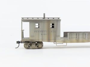 HO Scale PRR Pennsylvania BRASS Boom & Wheel Car Train Set CUSTOM