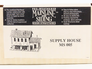 HO 1/87 Scale Mainline And Siding Kit MS 005 Supply House - SEALED