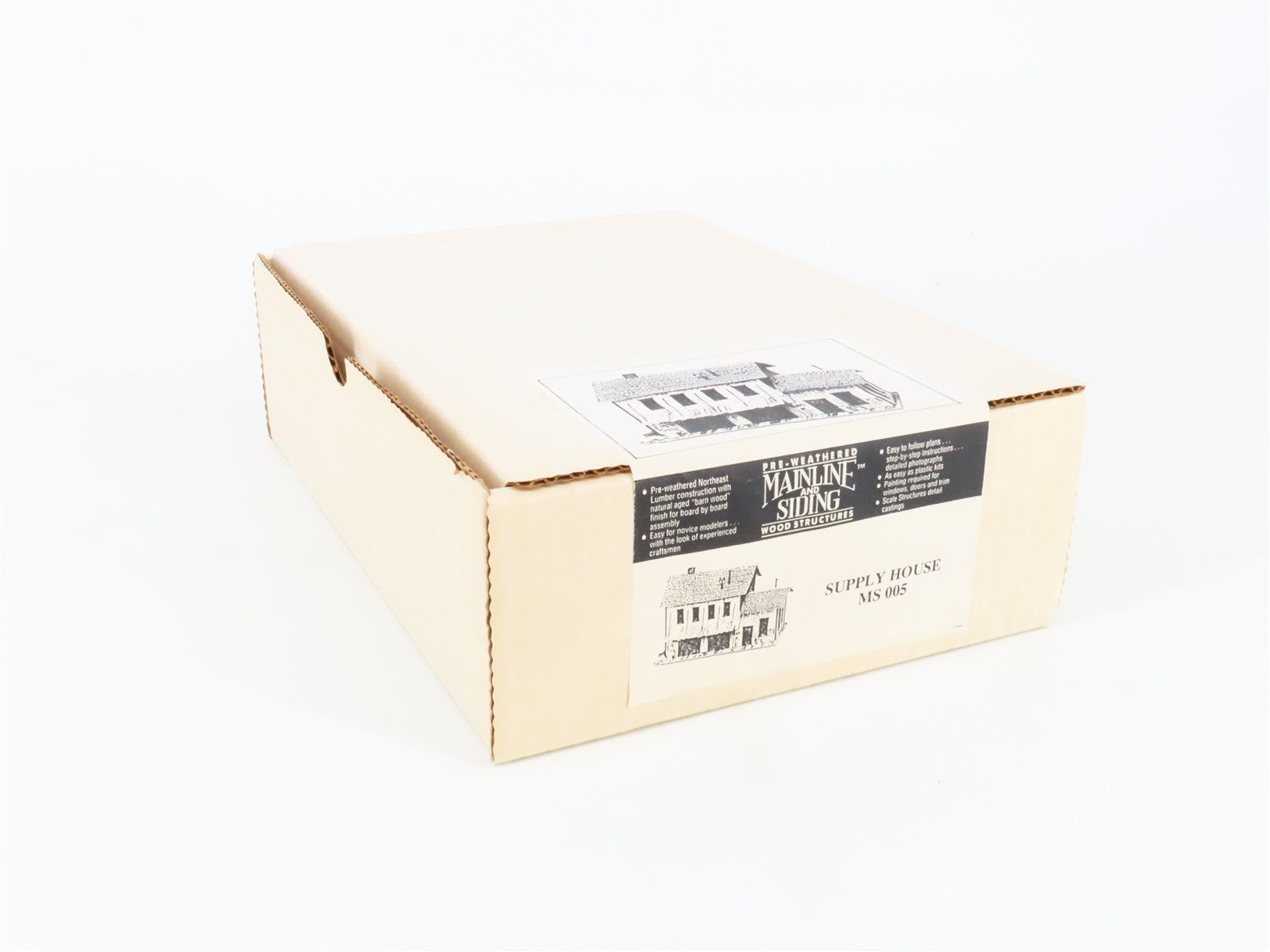 HO 1/87 Scale Mainline And Siding Kit MS 005 Supply House - SEALED