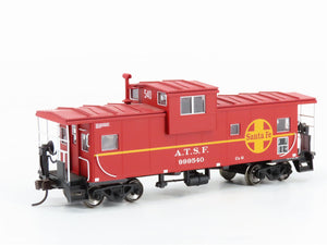 HO Scale Atlas ATSF Atchison Topeka & Santa Fe Extended Vision Caboose #999540