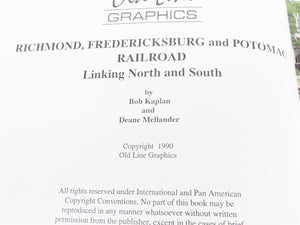 Richmond Fredericksburg & Potomac Railroad - Linking North And South HC Book
