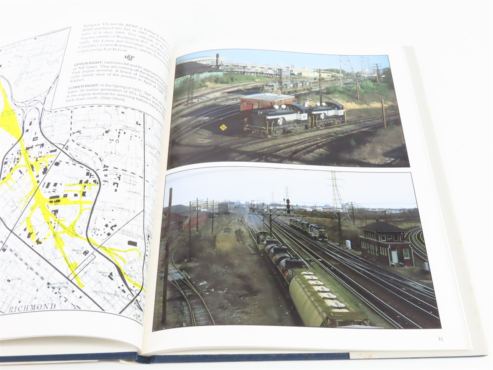 Richmond Fredericksburg & Potomac Railroad - Linking North And South HC Book
