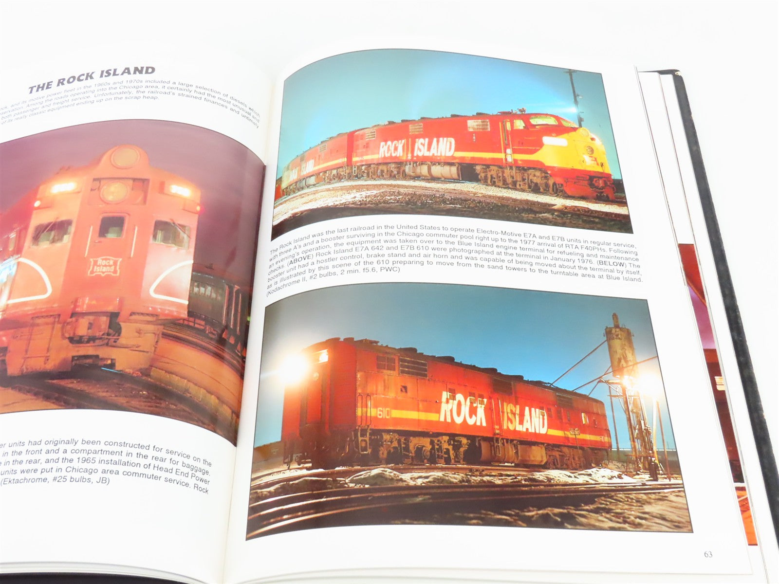 The Railroad Night Scene by Preston Cook & Jim Boyd ©1991 HC Book