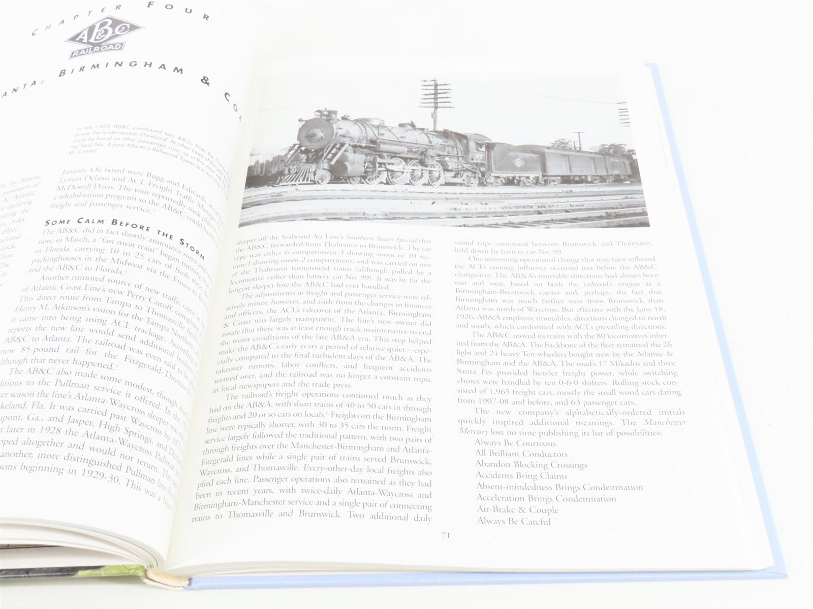 AB&C Atlanta, Birmingham & Coast by Larry Goolsby ©2000 HC Book