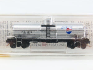 N Scale Micro-Trains MTL 65450 PC Pepsi-Cola 39' Single Dome Tank Car #6508 RTR
