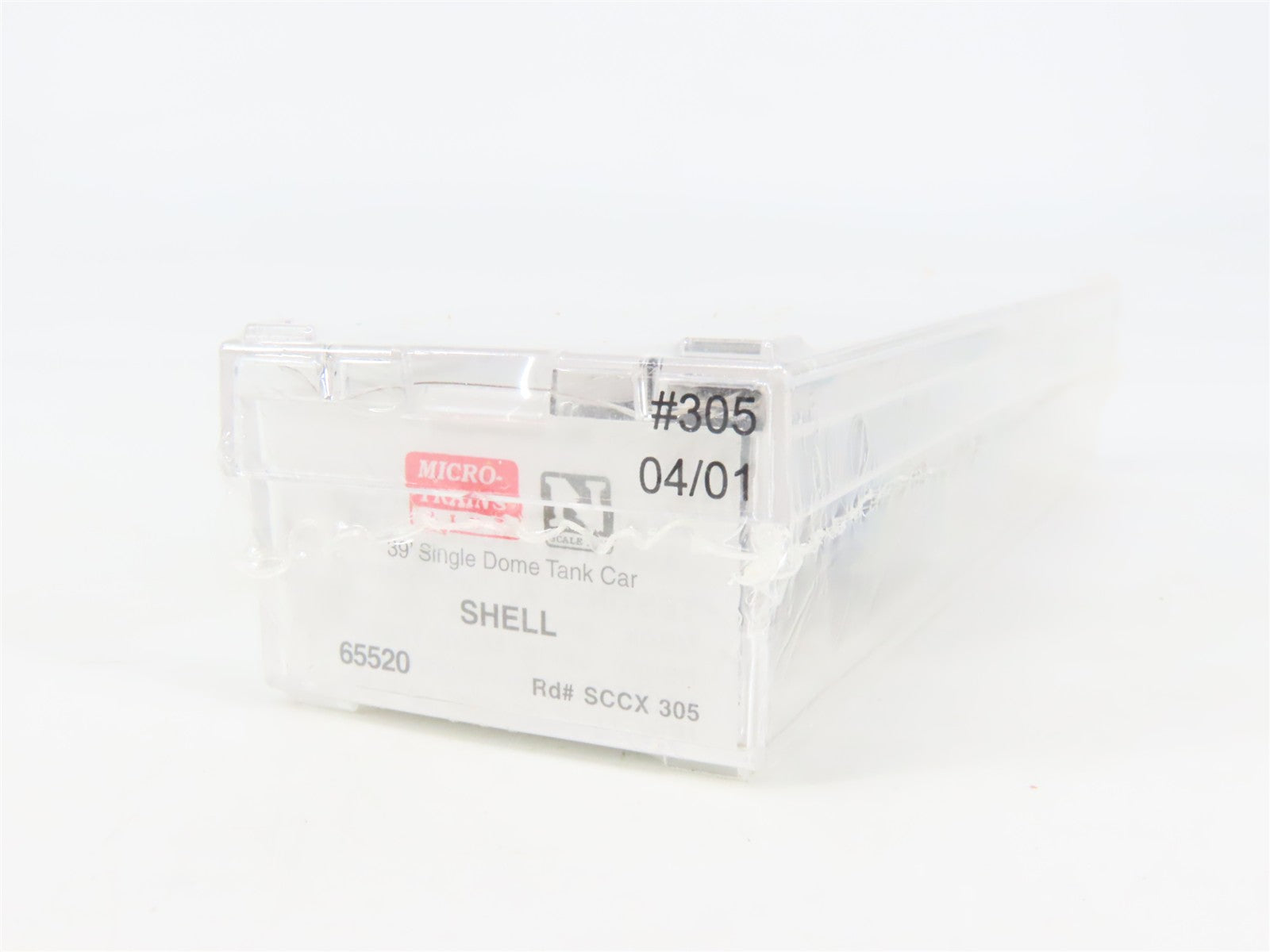 N Scale Micro-Trains MTL 65520 SCCX Shell 39' Single Dome Tank Car 305 RTR