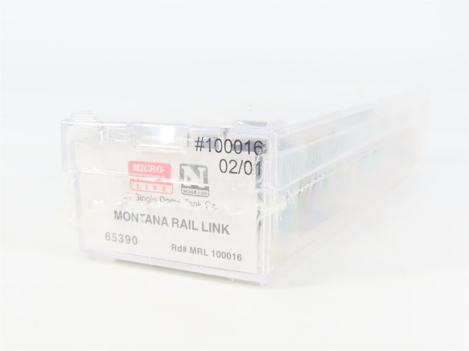 N Scale Micro-Trains MTL 65390 MRL Montana Rail Link Single Dome Tank Car 100016