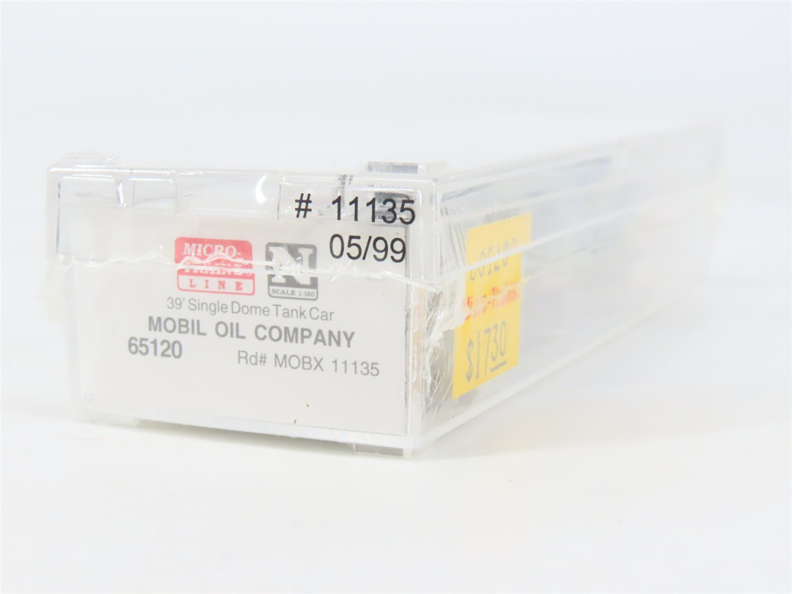 N Scale Micro-Trains MTL 65120 MOBX Mobil Oil 39' Single Dome Tank Car #11135