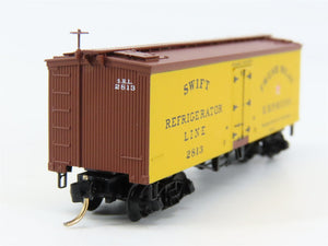 N Scale Micro-Trains 58010 SRL Swift Refrigerator Line 36' Reefer 2813 RTR