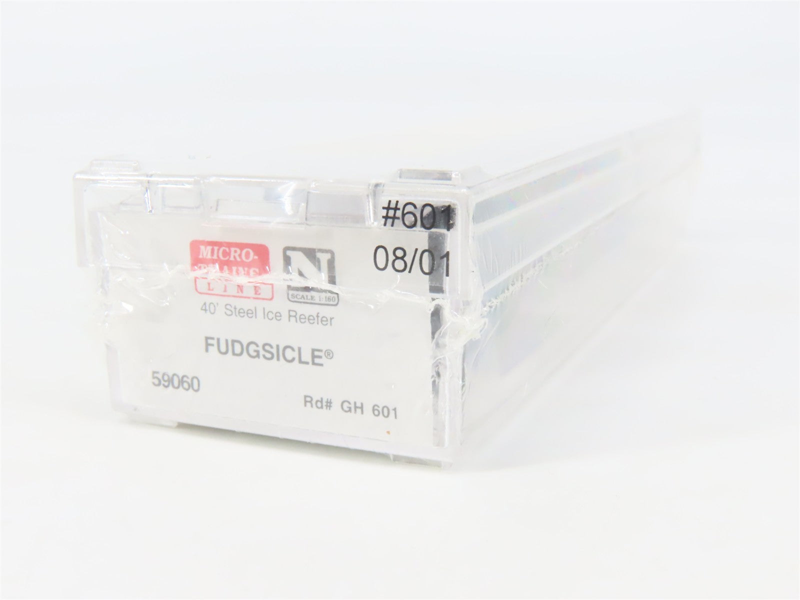 N Scale Micro-Trains 59060 GH Fudgsicle 40' Steel Ice Reefer 601 RTR