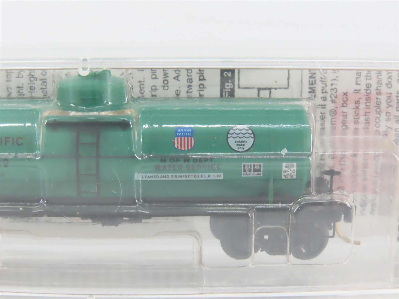 N Scale Micro-Trains 65340 UP Union Pacific 39' Tank Car 908810 RTR