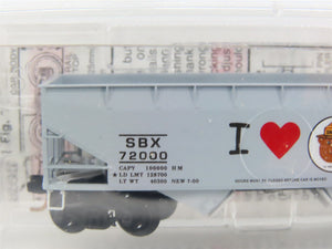 N Scale Micro-Trains 55450 SBX Smokey Bear 33' 2-Bay Hopper 72000 RTR