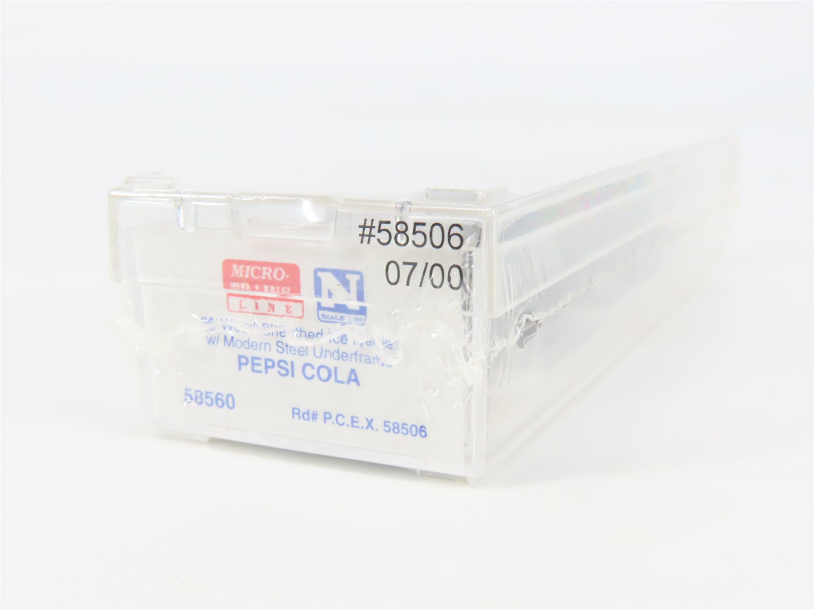 N Scale Micro-Trains 58560 PCEX Pepsi Cola 38' Wood Sheathed Ice Reefer RTR