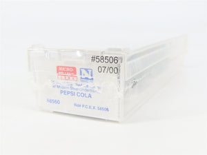 N Scale Micro-Trains 58560 PCEX Pepsi Cola 38' Wood Sheathed Ice Reefer RTR