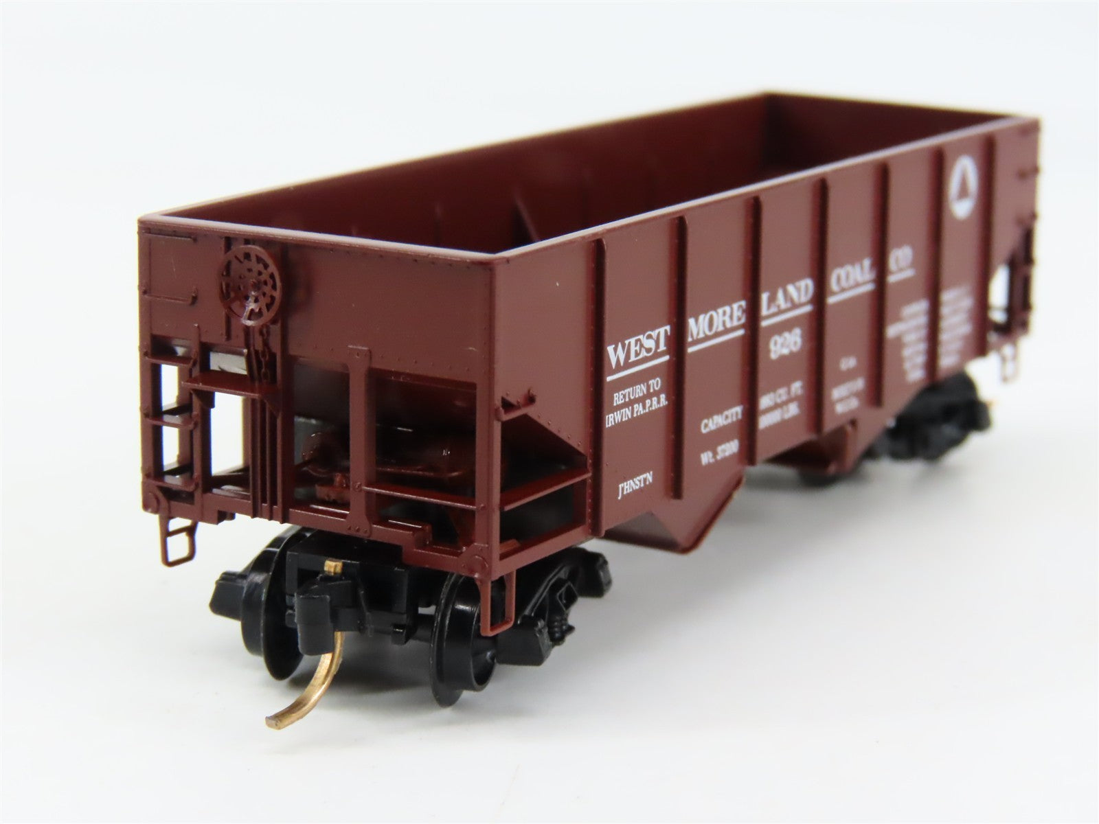 N Scale Kadee Micro-Trains MTL 56130 Westmoreland Coal Co. 2-Bay Hopper 926 RTR