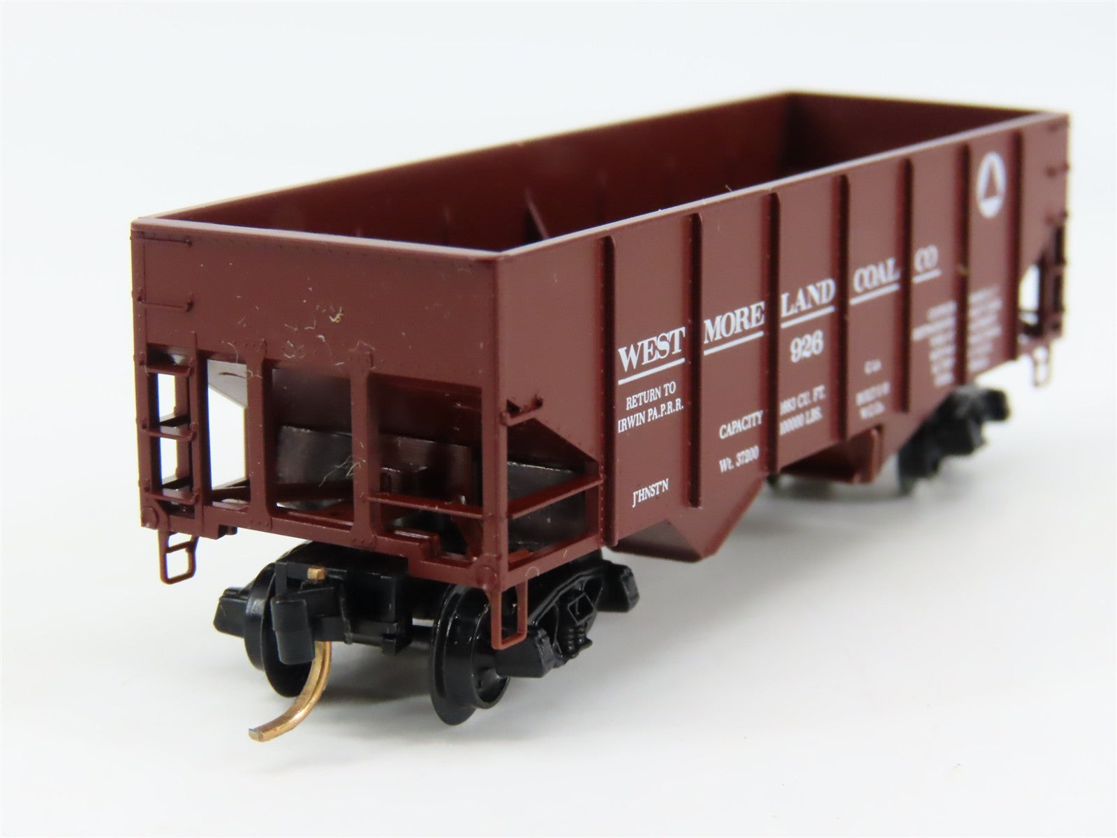 N Scale Kadee Micro-Trains MTL 56130 Westmoreland Coal Co. 2-Bay Hopper 926 RTR