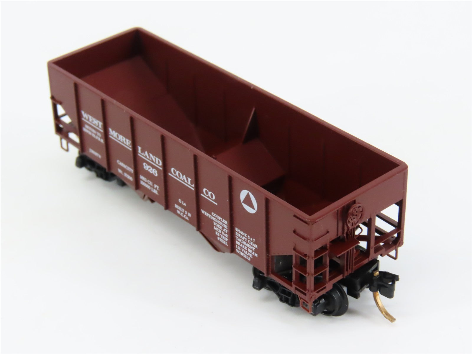 N Scale Kadee Micro-Trains MTL 56130 Westmoreland Coal Co. 2-Bay Hopper 926 RTR
