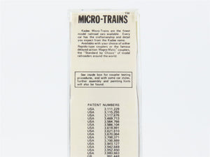 N Scale Kadee Micro-Trains MTL 56130 Westmoreland Coal Co. 2-Bay Hopper 926 RTR