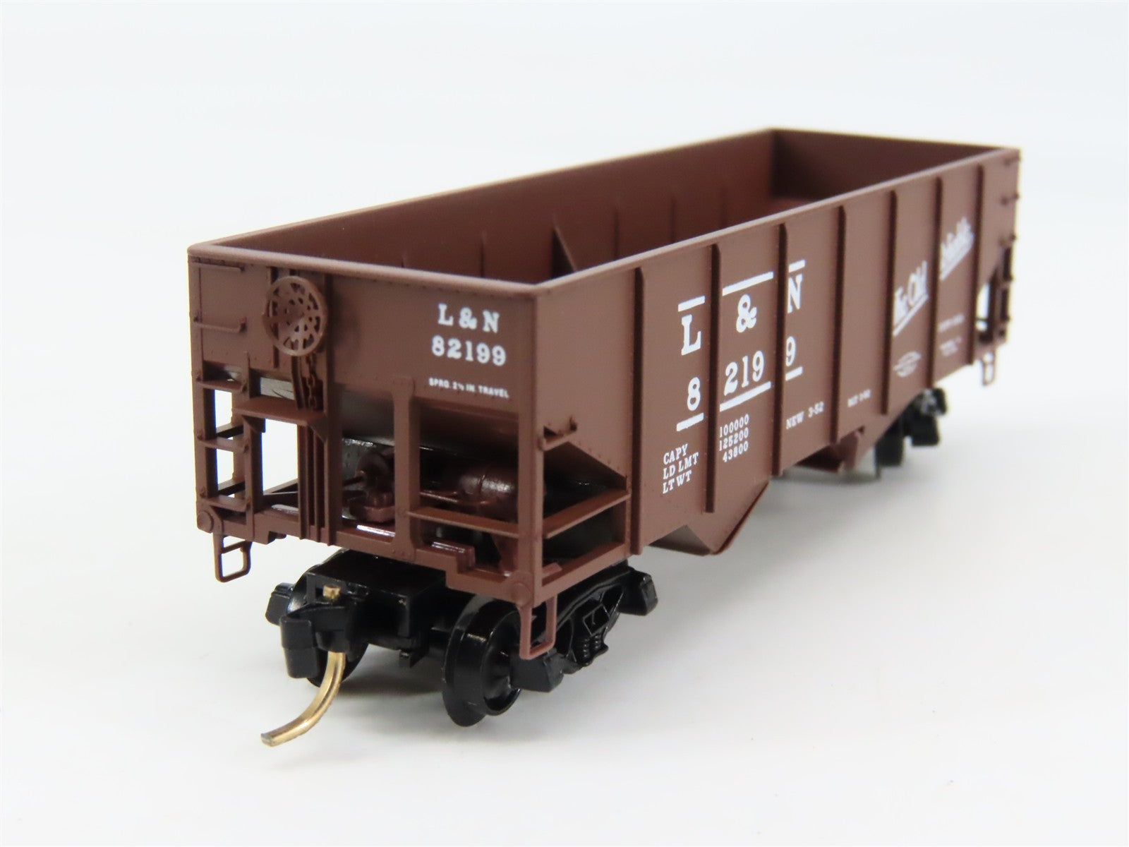 N Scale Micro-Trains MTL 56260 L&N The Old Reliable 2-Bay Open Hopper 82199 RTR