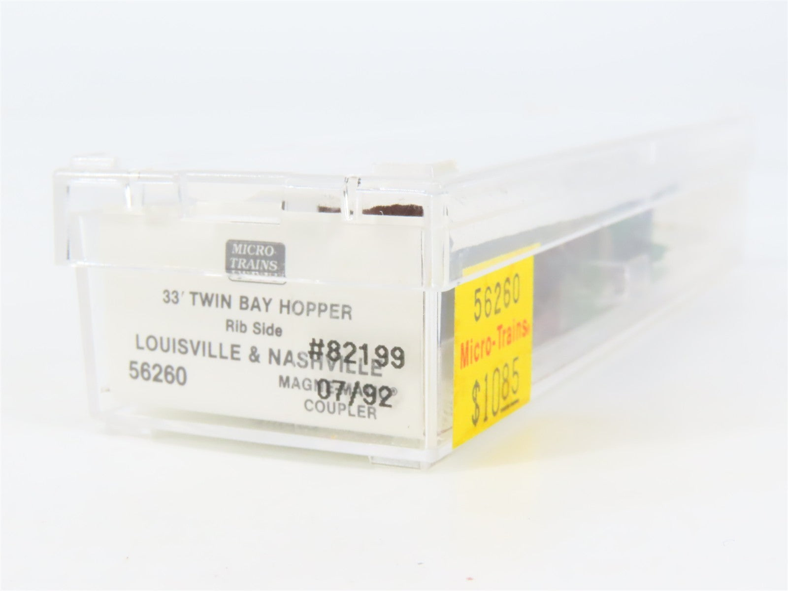 N Scale Micro-Trains MTL 56260 L&N The Old Reliable 2-Bay Open Hopper 82199 RTR