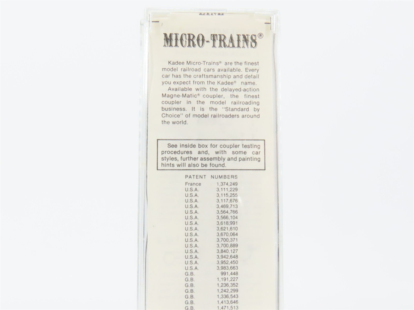 N Kadee Micro-Trains MTL 65190 GATX Diamond Chemical Single Dome Tank Car 74245