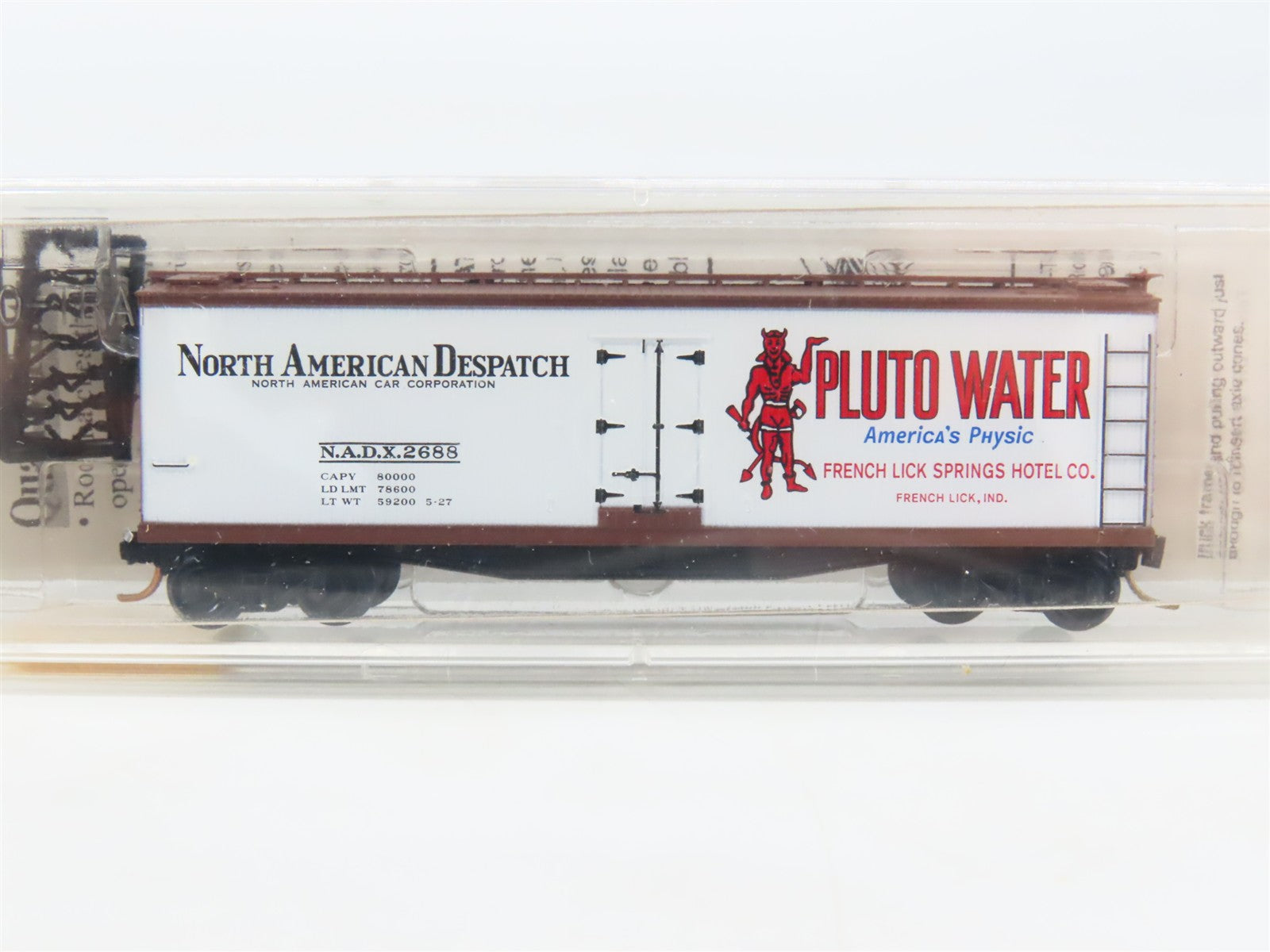 N Scale Micro-Trains 49490 NADX North American Despatch 40' Reefer 2688 RTR