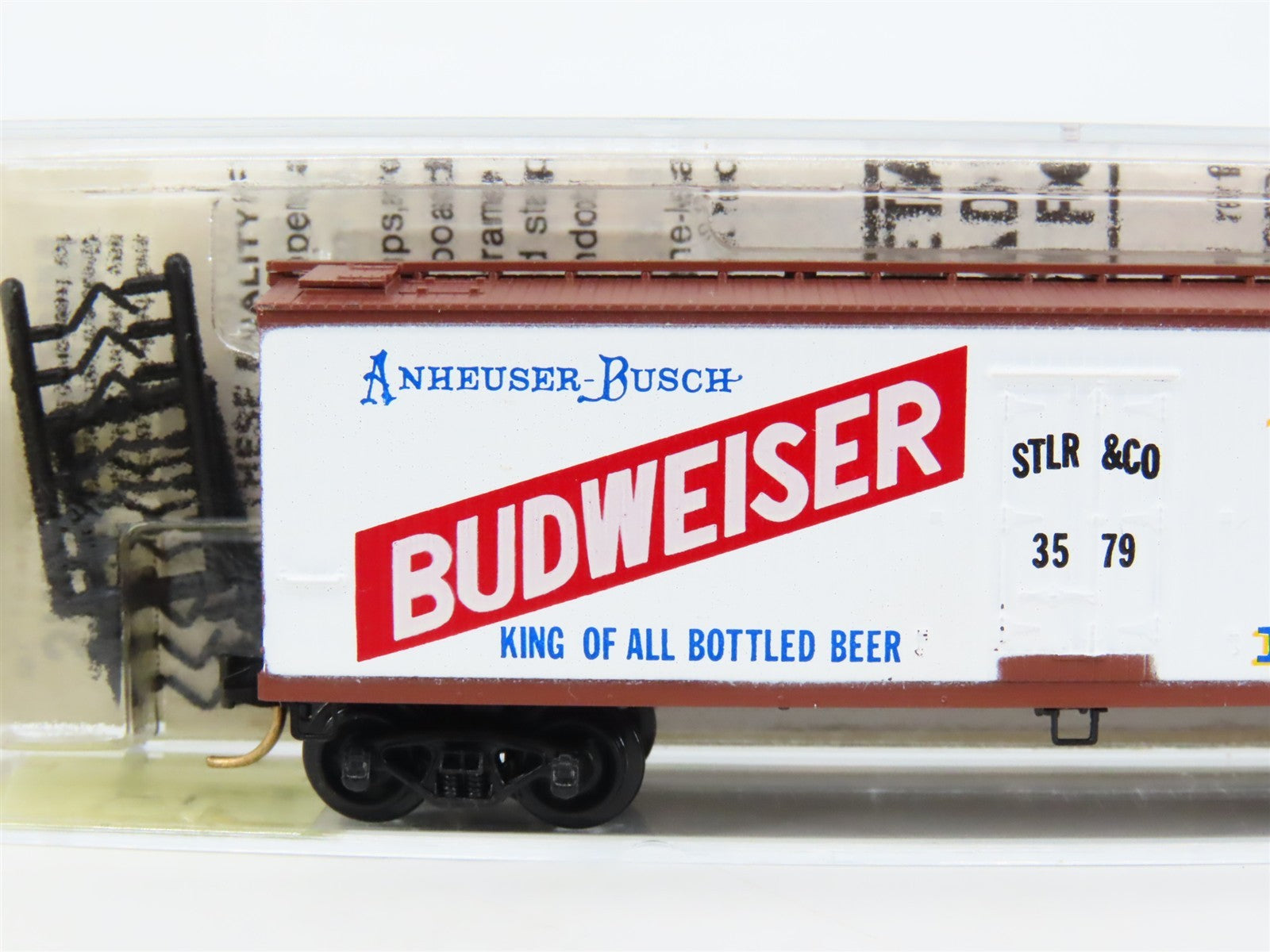 N Kadee Micro-Trains MTL 47170 STLR&CO Anheuser-Busch Budweiser 40' Reefer 3579