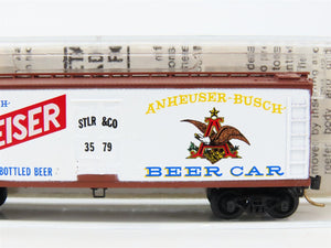 N Kadee Micro-Trains MTL 47170 STLR&CO Anheuser-Busch Budweiser 40' Reefer 3579