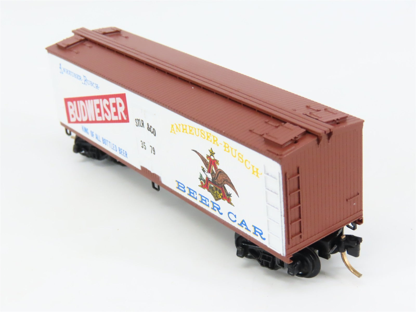 N Kadee Micro-Trains MTL 47170 STLR&CO Anheuser-Busch Budweiser 40' Reefer 3579