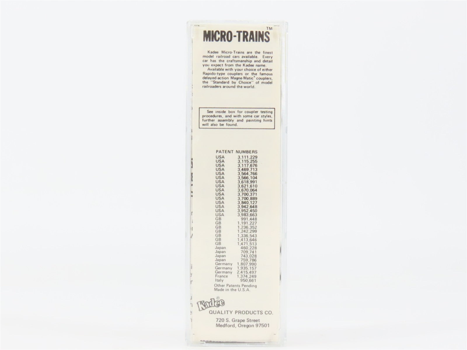 N Kadee Micro-Trains MTL 47170 STLR&CO Anheuser-Busch Budweiser 40' Reefer 3579