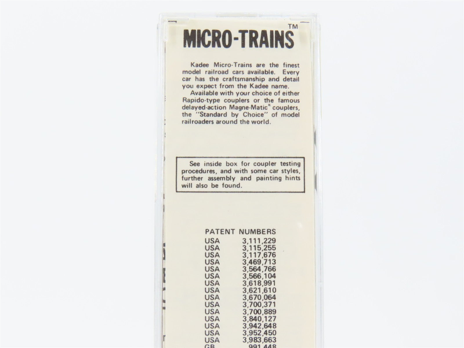 N Kadee Micro-Trains MTL 47170 STLR&CO Anheuser-Busch Budweiser 40' Reefer 3579