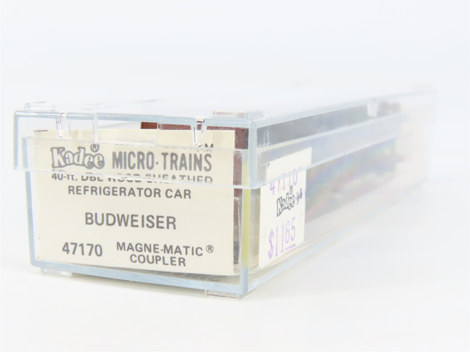 N Kadee Micro-Trains MTL 47170 STLR&CO Anheuser-Busch Budweiser 40' Reefer 3579