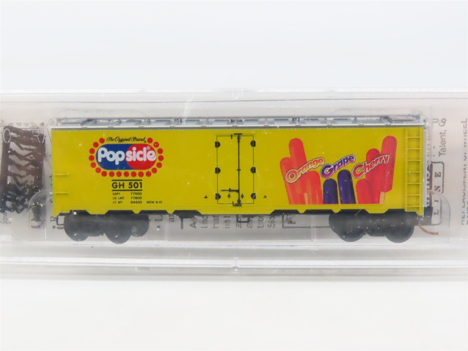 N Scale Micro-Trains 59050 GH Good Humor 40' Steel Ice Reefer 501 RTR