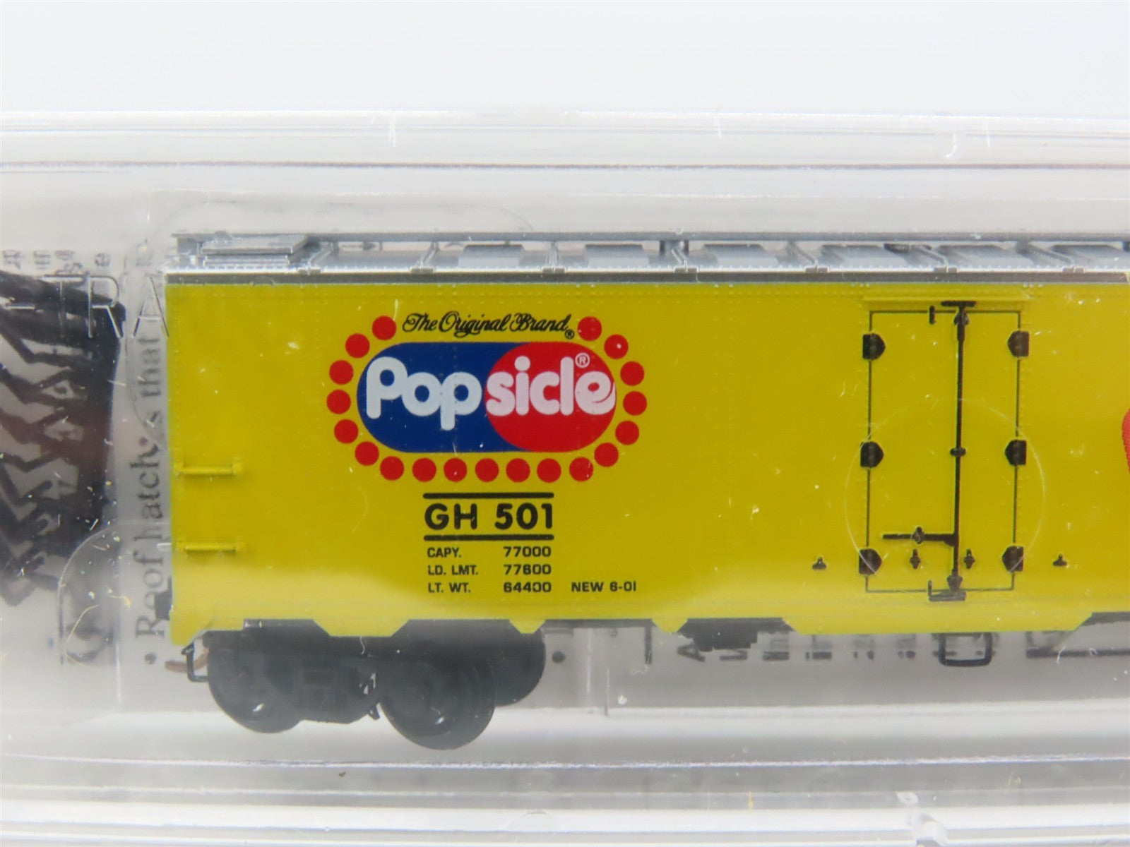 N Scale Micro-Trains 59050 GH Good Humor 40' Steel Ice Reefer 501 RTR