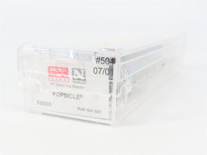 N Scale Micro-Trains 59050 GH Good Humor 40' Steel Ice Reefer 501 RTR
